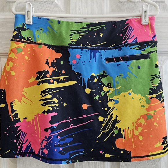 Loudmouth Med Skort Colorful Activewear - Picture 2 of 9